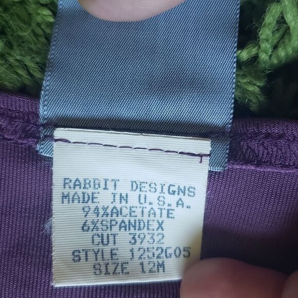 Rabbit Rabbit Rabbit Designs Purple Bemberg Top - Picture 11 of 11